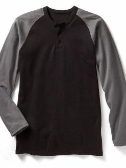 Rasco FR Two Tone Henley | S - 5XL Flame Resistant Work Wear