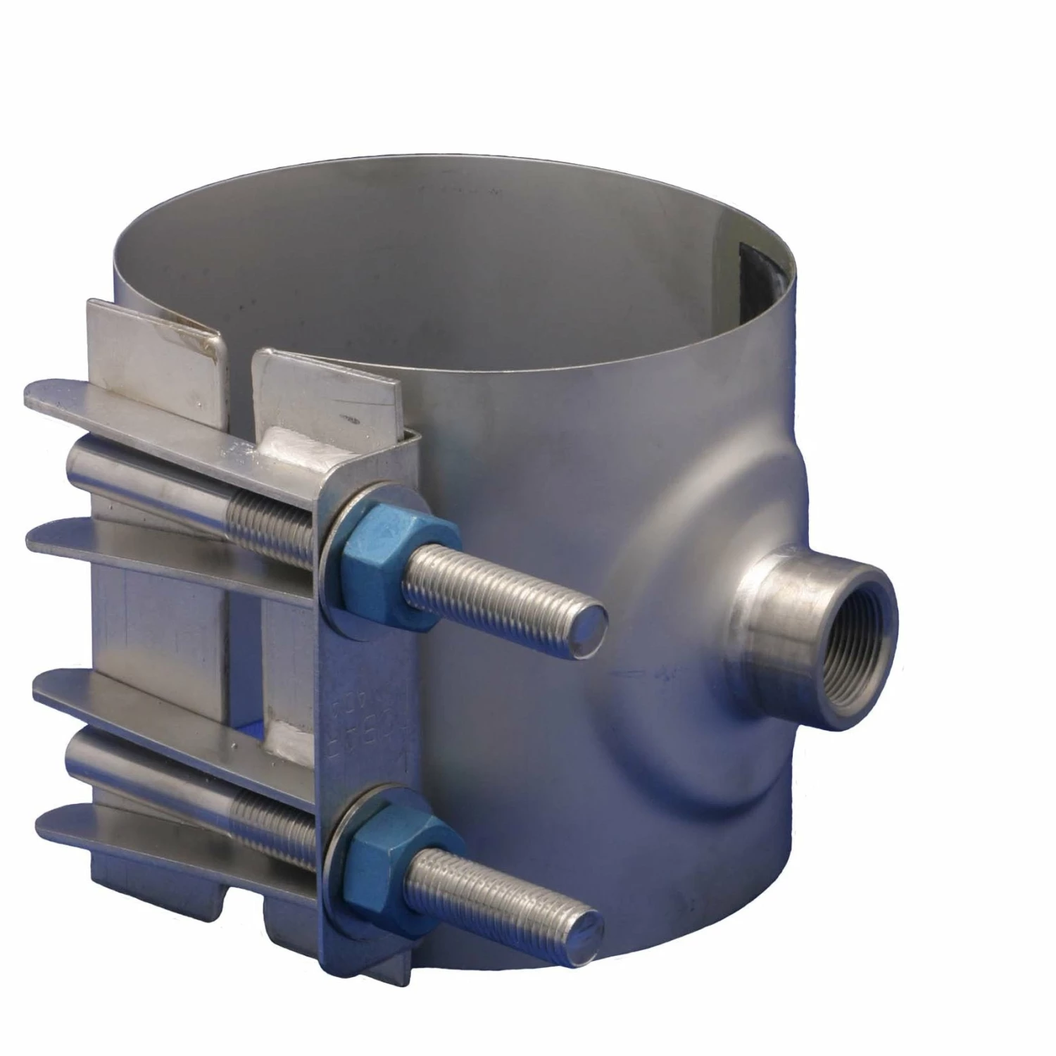 Robar 2616 Stainless Steel Single Section Tapped Service Saddles | CC Tap