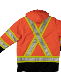 Tough Duck S176 Insulated 300D Poly Oxford Safety Parka | XS-5XL