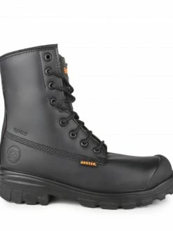8 Inch Safety Boots STC Keep 8" Waterproof Chemtech Microfiber Vegan Safety Boots | Black | Sizes 5 - 14