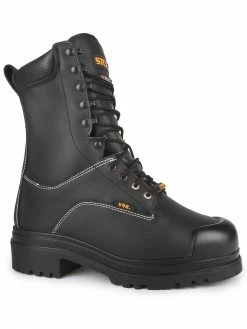 STC Hardrock 10" Internal Metguard Safety Boots | Black | Sizes 6 - 14