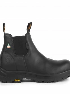STC Alarm 6" Waterproof Leather Slip-On Safety Boot With Vibram® TC4+ Sole | Sizes 7 - 14