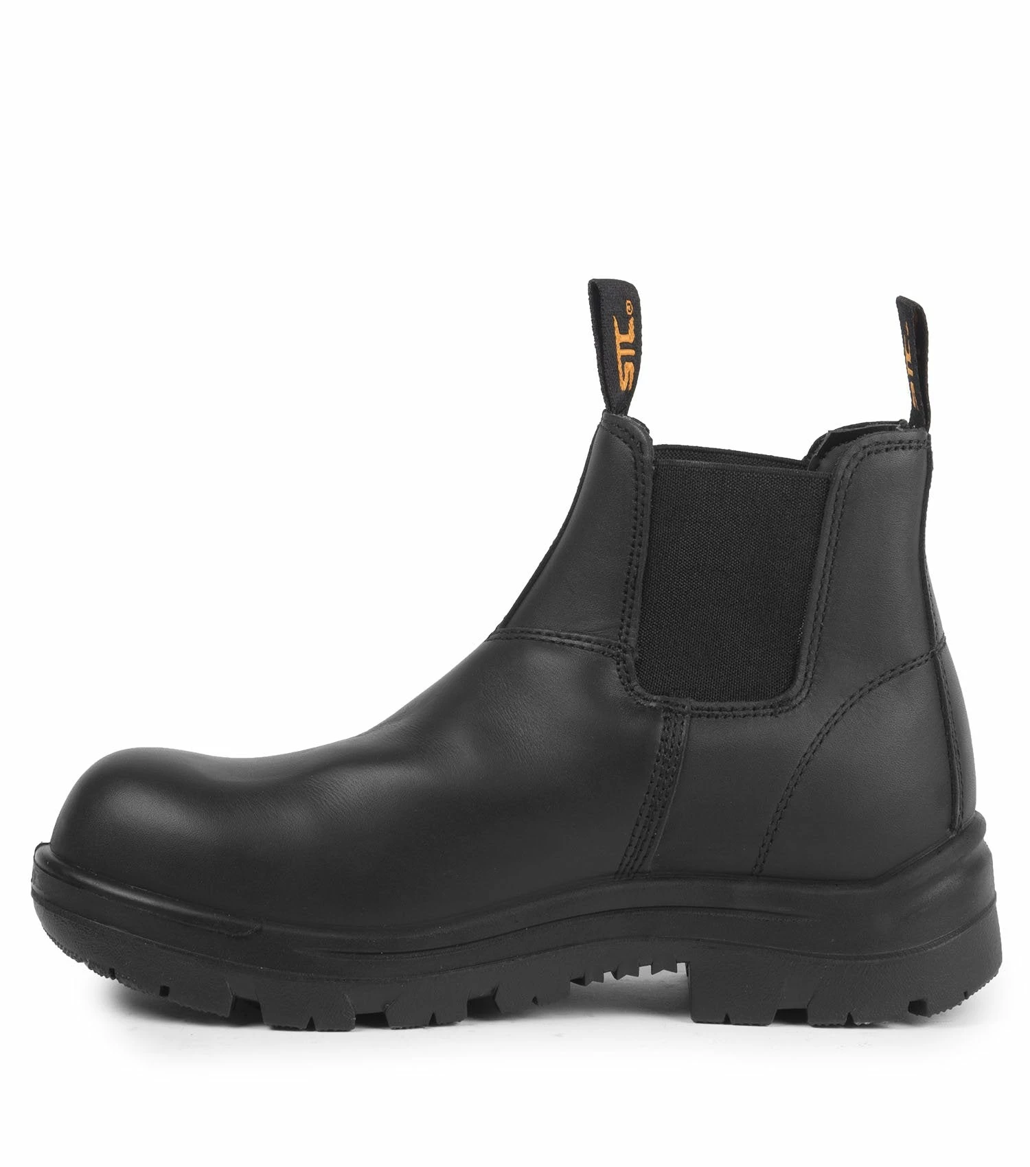 STC Alarm 6" Waterproof Leather Slip-On Safety Boot With Vibram® TC4+ Sole | Sizes 7 - 14