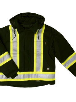 Tough Duck S457 Cotton Duck Winter Safety Jacket | Limited Size Selection