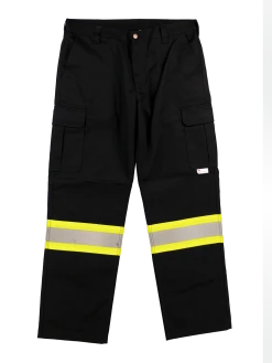 Tough Duck S607 Cargo Reflective Striped Safety Pants | 30