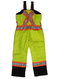 Tough Duck S798 Insulated 300D Safety Bib Overall | XS-5XL Hi-Vis Work Wear