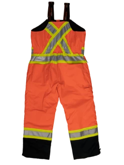 Tough Duck S798 Insulated 300D Safety Bib Overall | XS-5XL Hi-Vis Work Wear