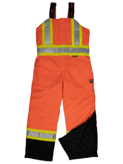 Tough Duck S798 Insulated 300D Safety Bib Overall | XS-5XL Hi-Vis Work Wear