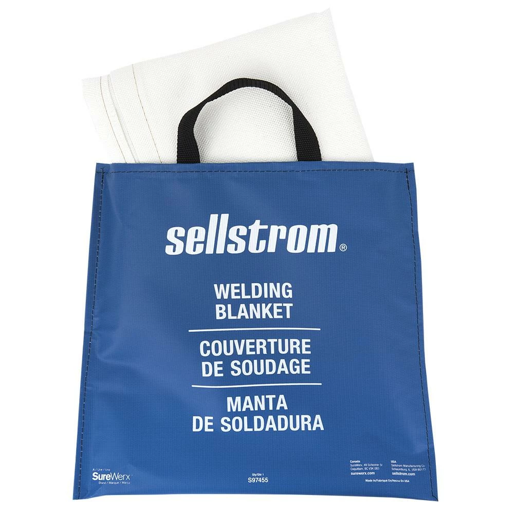 Personal Protective Equipment Sellstrom Fiberglass High Temperature Welding Blanket