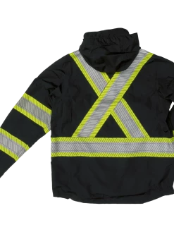 Tough Duck SJ05 Breathable Packable Safety Rain Jackets | S-5XL