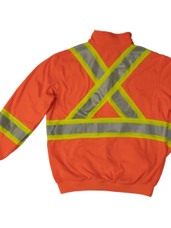 Tough Duck SJ19 Hi-Vis 1/4 Zip Pullover | XS To 5XL