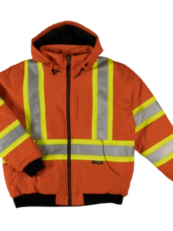 Tough Duck SJ25 Cotton Duck Winter Safety Bomber | Limited Size Selection