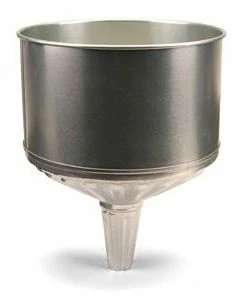 Delphos Lube And Fuel Tools Galvanized Steel Anti-Swirl Funnel | 8 Qt Capacity