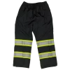 Tough Duck SP02 Breathable Ripstop Packable Safety Rain Pants | XS - 5XL Hi-Vis Work Wear