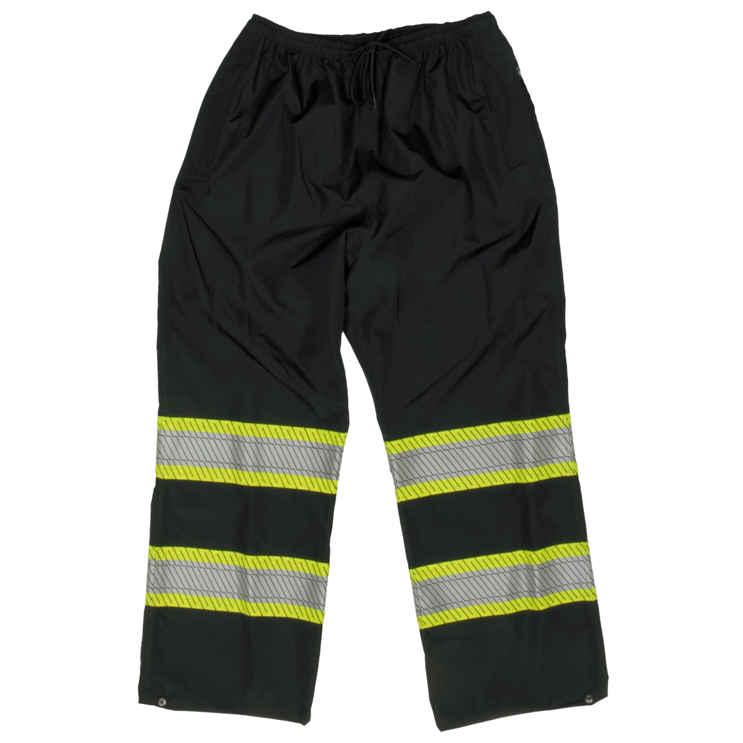 Tough Duck SP02 Breathable Ripstop Packable Safety Rain Pants | XS - 5XL Hi-Vis Work Wear