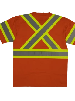 Tough Duck ST11 Premium 100% Cotton Safety T-Shirt With Armbands | XS-5XL Hi-Vis Work Wear