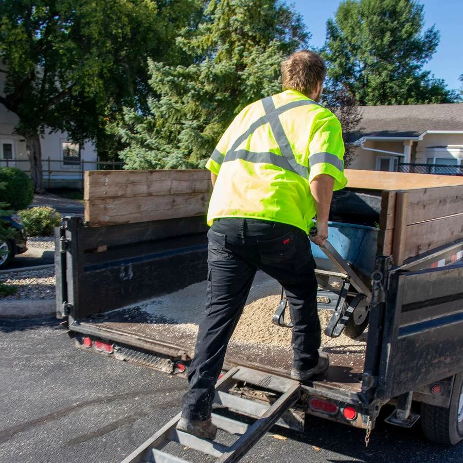 Hi-Vis Work Wear Tough Duck SV07 Safety Vest With Sleeves | XS-5XL
