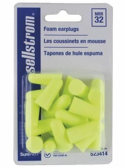 Sellstrom Premium Disposable Bullet Ear Plugs - 10 Pairs