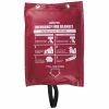 Sellstrom Emergency Fire Blanket - Red Vinyl Hanging Pouch Safety Supplies