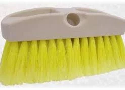 Cleanflow Soft Polystyrene Bristle Flow-Thru 8" Wash Brush Cleaning Tools