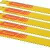 Starrett Fast Cut Bi-Metal Reciprocating Saw Blades, 6" Length, 18 TPI, 5 Pack