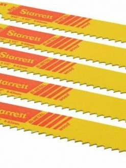 Starrett Fast Cut Bi-Metal Reciprocating Saw Blades, 6