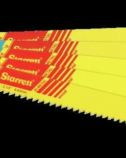 Power Tool Accessories Starrett King Cut Fire Rescue And Demolotion Reciprocating Saw Blades, 12" Length, 10/14 TPI, 5 Pack
