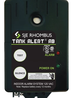 SJE Rhombus Pump Accessories SJE Tank Alert AB High Liquid Level / Low Liquid Level Alarm Systems