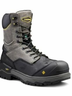 Terra Safety Footwear Terra Gantry 8" Rugged Waterproof Safety Boot With Vibram® Fire & Ice Sole | Sizes 7-16