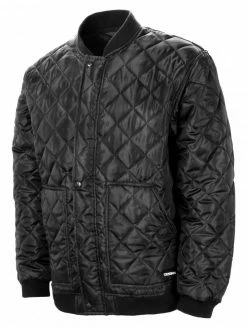 Work Wear Terra Ice Quilted Winter Jacket | Black | S-5XL
