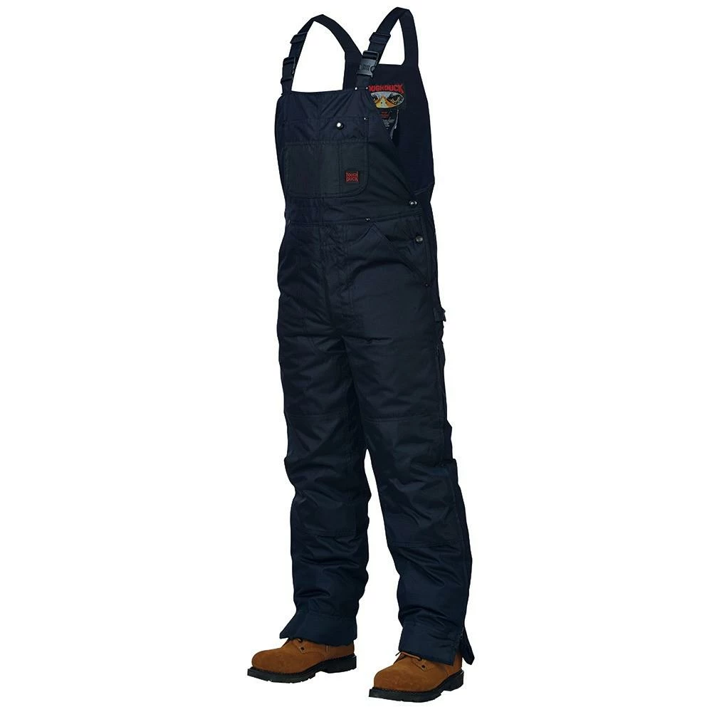 Work Wear Tough Duck 7910 Insulated Waterproof Poly Oxford Bib Overalls | S-5XL