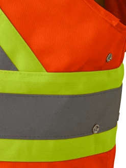 Pioneer Hi Viz Safety Vest - Tricot Poly Interlock - Adj. Sides | S/M - 4/5X Large Hi-Vis Work Wear