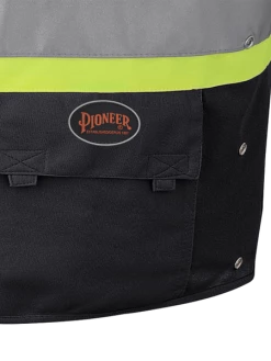 Pioneer Hi Viz Safety Vest - Tricot Poly Interlock - Adj. Sides | S/M - 4/5X Large Hi-Vis Work Wear