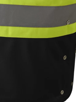 Pioneer Hi Viz Safety Vest - Tricot Poly Interlock - Adj. Sides | S/M - 4/5X Large Hi-Vis Work Wear