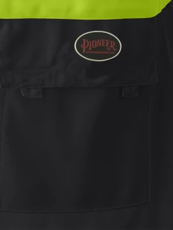 Hi-Vis Work Wear Pioneer Women's Solid Tricot Tear-Away Safety Vest | XS-2XL