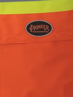 Pioneer Hi Viz Zipper Front Safety Vest - Tricot Poly | Sizes Small - 5XL Hi-Vis Work Wear