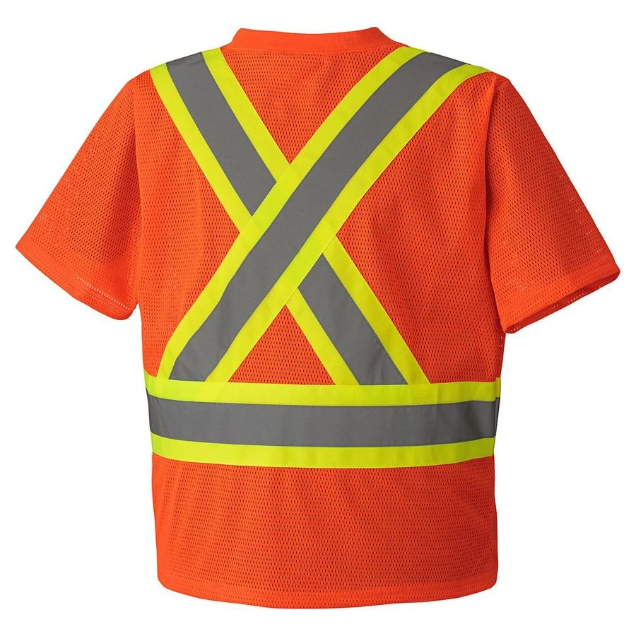 Pioneer Traffic Hi Vis V Neck T-Shirt | S-5XL