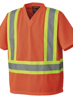 Pioneer Hi Viz Safety T-Shirt | Poly Mesh | Sizes Small - 3XL