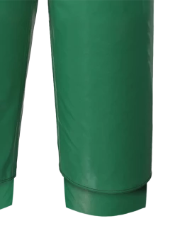 Ranpro CA-43® FR Chemical/Acid Resistant Bib Pants - PVC/Poly | Green | Sizes Small - 4XL