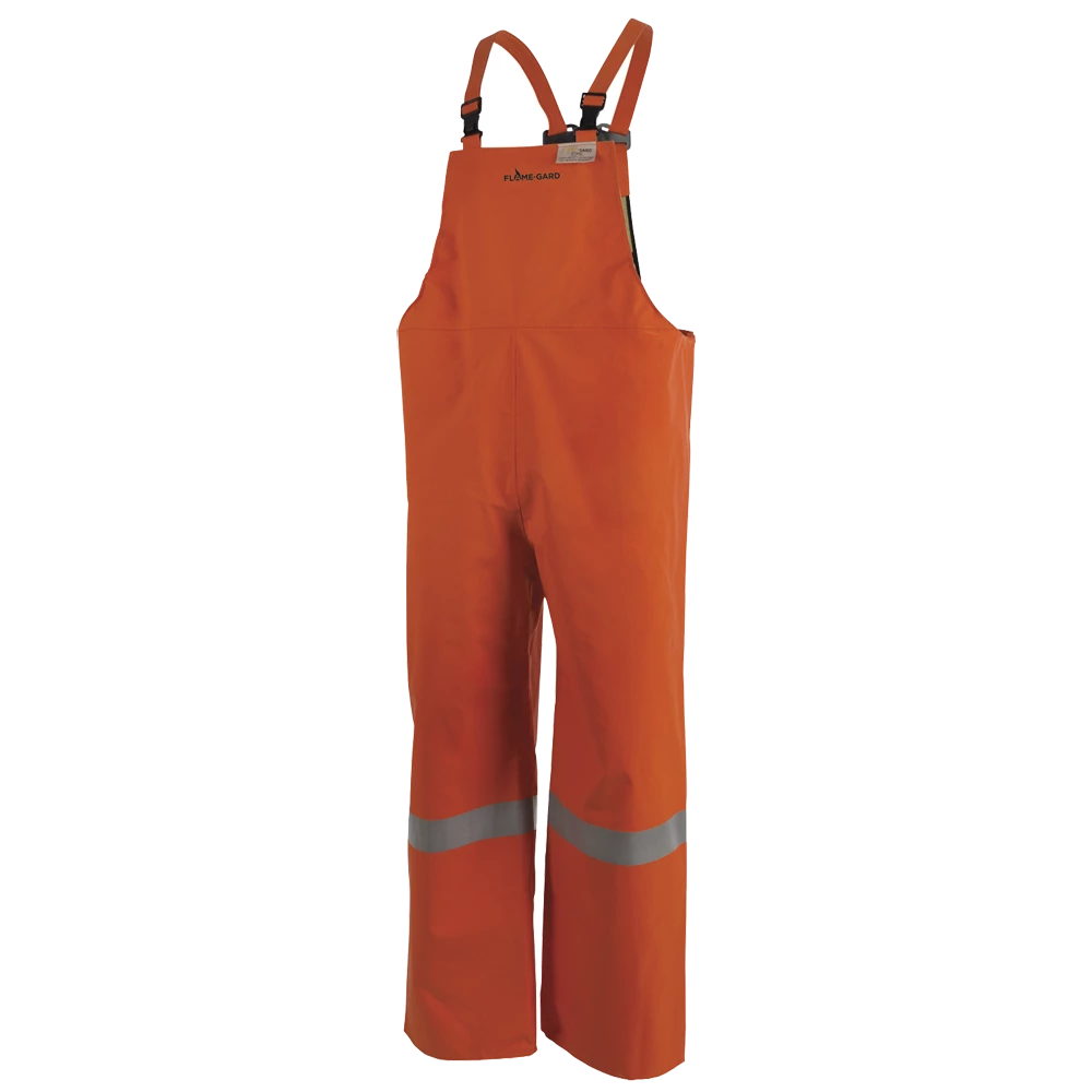 Ranpro Petro-Gard® FR/ARC Rated Safety Bib Pants - Neoprene Coated Nomex® | Sizes Small - 4XL Flame Resistant Work Wear