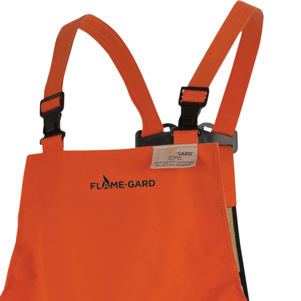 Ranpro Petro-Gard® FR/ARC Rated Safety Bib Pants - Neoprene Coated Nomex® | Sizes Small - 4XL Flame Resistant Work Wear