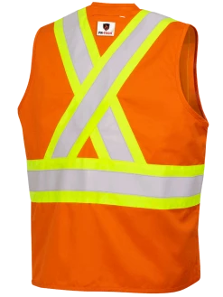 Pioneer FR-TECH 88/12 FR Safety Vest 7 Oz | Sizes S - 4XL Flame Resistant Work Wear