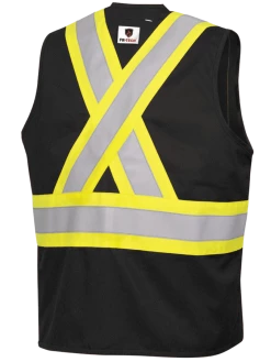 Pioneer FR-TECH 88/12 FR Safety Vest 7 Oz | Sizes S - 4XL Flame Resistant Work Wear