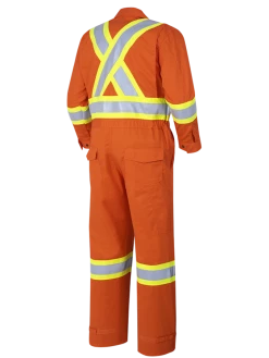 Pioneer FR-TECH® FR/ARC Rated 7 Oz Hi Viz Safety Coveralls - 88/12 Ctn/Nylon | Sizes 36 - 60