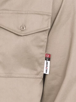 Flame Resistant Work Wear Pioneer FR-TECH® FR/ARC Rated 7 Oz Safety Shirt - 88/12 | Sizes Small - 4XL