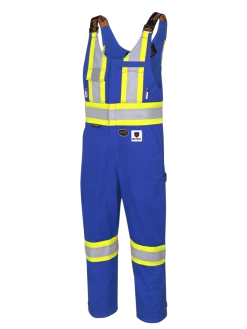 Flame Resistant Work Wear Pioneer FR-TECH Flame Resistant 7 Oz Hi-Viz Safety Overalls | Sizes S - 5XL