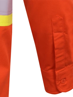 Pioneer FR-TECH® FR/ARC Rated 7 Oz Hi Viz Safety Shirt - 88/12 | Orange | Small - 4XL