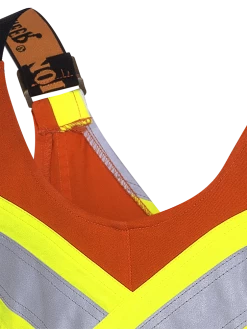 Flame Resistant Work Wear Pioneer FR-TECH Flame Resistant 7 Oz Hi-Viz Safety Overalls | Sizes S - 5XL