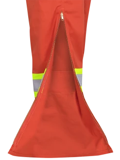 Flame Resistant Work Wear Pioneer FR-TECH® FR/ARC Rated 7 Oz Hi Viz Safety Coveralls 88/12 | Orange | Sizes 36 - 60