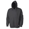 Flame Resistant Work Wear Pioneer 335 Flame Resistant Pullover Style Heavyweight Cotton Hoodie | Black | Sizes Small To 7XL